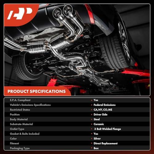 【並行輸入品】A Premium Left and Right 2 PC Exhaust Manifold Catalytic Convertの画像