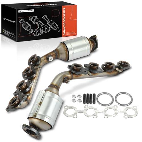 【並行輸入品】A Premium Left and Right 2 PC Exhaust Manifold Catalytic Convertの画像