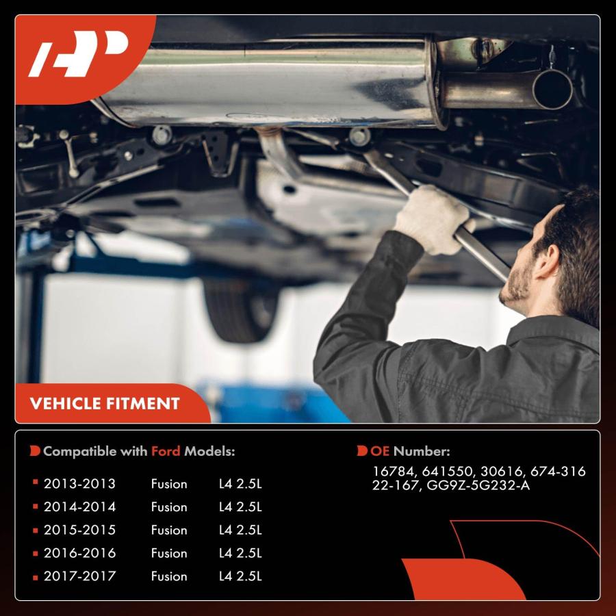 【並行輸入品】A Premium Front Exhaust Manifold Catalytic Converter Kit Directの画像