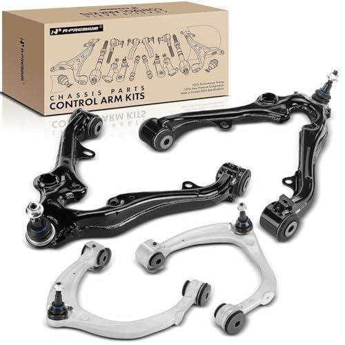 【並行輸入品】A Premium Set of 4, Front Upper Lower Control Arm Kit, with Ballの画像