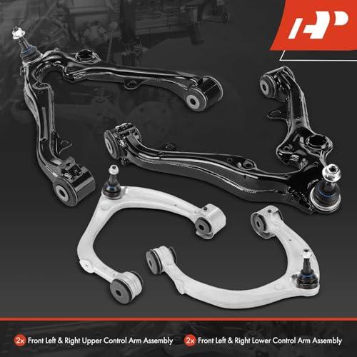 【並行輸入品】A Premium Set of 4, Front Upper Lower Control Arm Kit, with Ballの画像