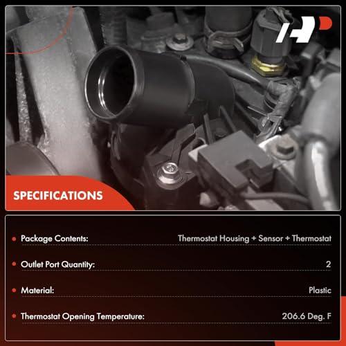 【並行輸入品】 A Premium Engine Coolant Thermostat Housing Assembly with Sensorの画像