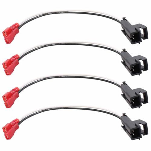 並行輸入品】ApplianPar 4個 カースピーカー ワイヤー ケーブル 配線