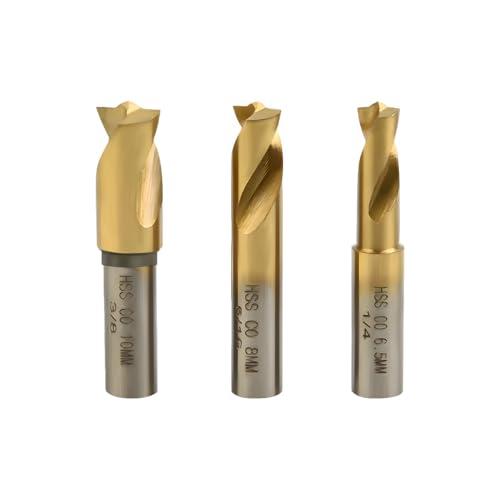 並行輸入品】SHMZK スポット溶接ドリルビット 3個 6.5mm 8mm 10mm 高