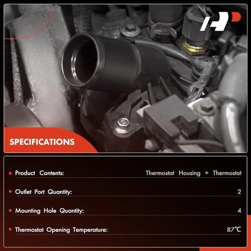 【並行輸入品】 A Premium Engine Coolant Thermostat Housing Assembly Compatibleの画像