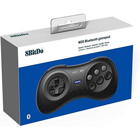 8Bitdo M30Bluetoothゲーミングコントローラー6ボタンメガドライブ風ゲームパッド Raspberry Pi スイッチ macOS｜import-world｜07