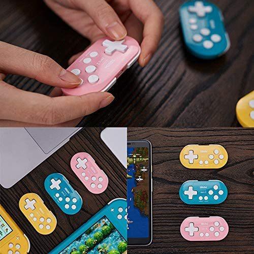 8bitdo ZERO ゲームパッド コントローラー ブルー イエロー ピンク android macOS windows Nintendo Switch ワイヤレス スマホ タブレット iPad |  | 07