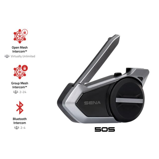 SENA （セナ） 50S-10D シングルパック バイク用インカム 50S Bluetooth インターコム 送料無料 :sena50s-2