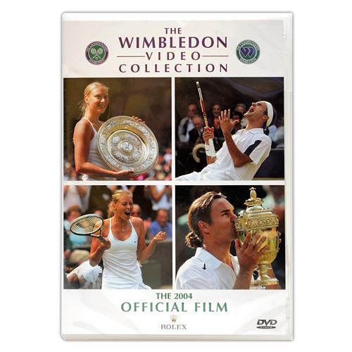 テニス・ウィンブルドン2004年大会公式ハイライト　DVD　フェデラー シャラポア