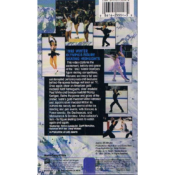 1992年アルベールビルオリンピック公式ビデオ　フィギュアスケート＋ハイライト｜import5｜02