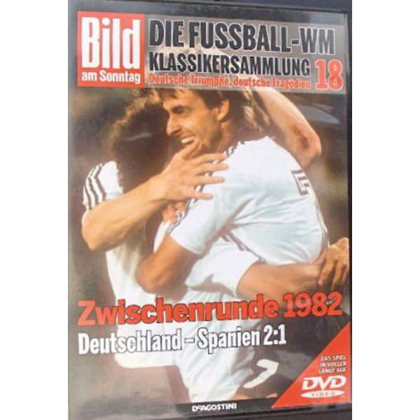 1982年サッカーワールドカップ二次リーグ　西ドイツ対スペイン（２対１）　DVD (ドイツ製 リージョン2 PAL ご注文前に商品情報を必ずご確認ください)｜import5