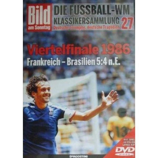1986年サッカーワールドカップ準々決勝　フランス対ブラジル（１対１PK）　DVD (◆リージョン2 PAL ご注文前に商品情報を必ずご確認ください)｜import5