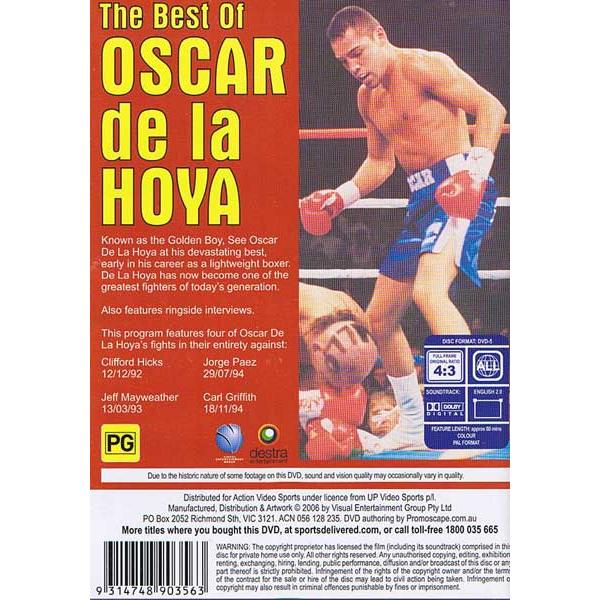 オスカーデラホーヤのデビューからのDVDです。 ボクシング世界