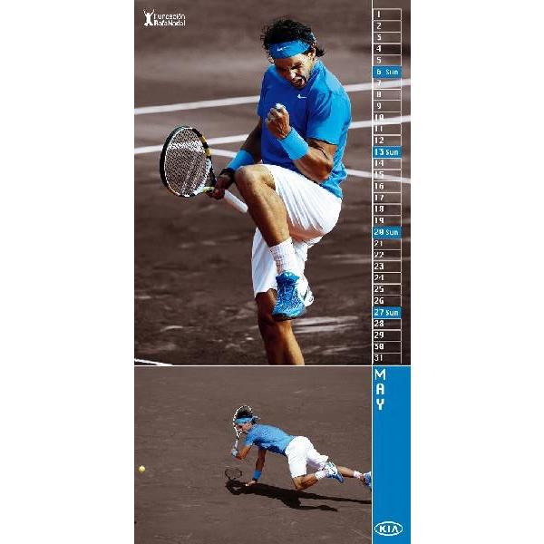 ラファエル・ナダル 2012年オフィシャルカレンダー : インポート