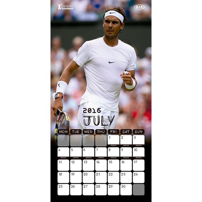 ラファエル・ナダル 2016年オフィシャルカレンダー : インポート