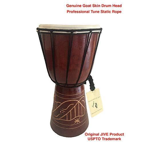 Djembe Drum Bongo Congo African Drum -MED SIZE- 12" High x 5" Drum Head, JI[並行輸入品]｜important｜04