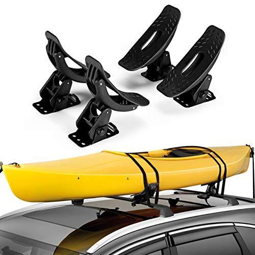ALAVENTE Universal Canoe Kayak Carrier Roof Rack Mount Holder Kit 