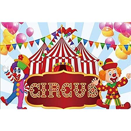 内装 壁紙 住宅設備アニメのサーカスのテーマの背景 並行輸入品