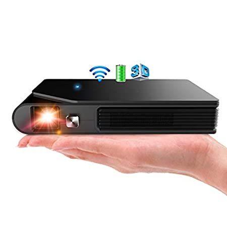 素晴らしい Wifi ミニポケットプロジェクター ポータブルワイヤレスledゲームムービーtv アウトドアキャンププロジェクタ 並行輸入品 Hd対応 1080p 3d Dlp プロジェクター