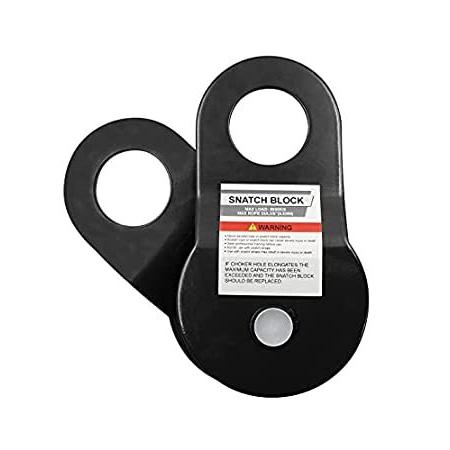 日本全国送料無料 Milini ウィンチ用スナッチブロック 強度回復 オフロード 高耐久 滑車 合成ロープまたはスチールケーブル用 ユニバーサルタックル ブロック トラッ 並行輸入品 新商品 Www Santacasaibitinga Com Br