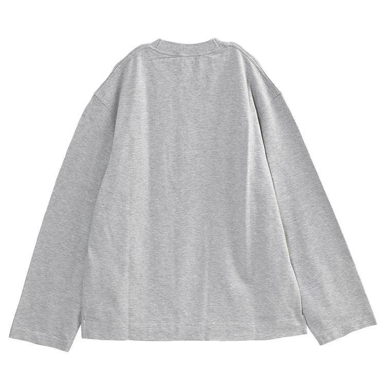 アクネストゥディオス Acne Studios ロンT 3D刺繍ロゴ 長袖 鹿の子 Tシャツ CL0369-92Hの画像