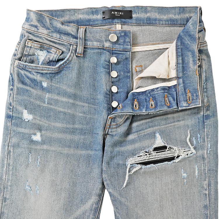 AMIRI アミリ ダメージ ジーンズ MX1 JEAN PXMD001-CLAY INDIGO AMIRI アミリ ダメージ ジーンズ MX1 JEAN PXMD001-CLAY INDIGO