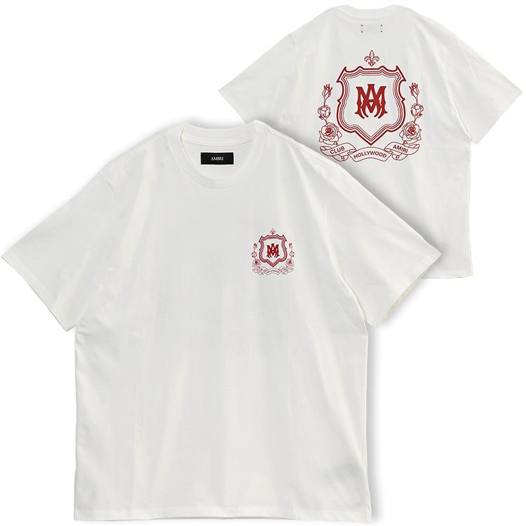 AMIRI（アミリ） Tシャツ MA CREST TEE AMJYTE1249-127 IVORY 日本未