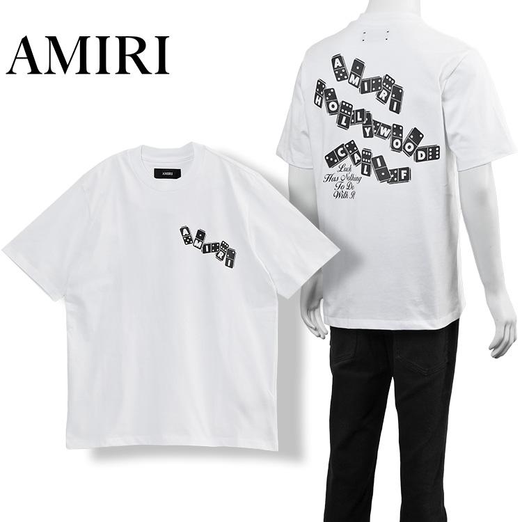 AMIRI（アミリ） Tシャツ DOMINO TEE AMTOJR1023-100 WHITE 2026プレ