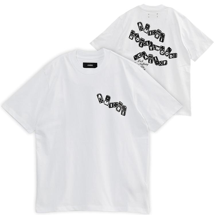 AMIRI（アミリ） Tシャツ DOMINO TEE AMTOJR1023-100 WHITE 2026プレ