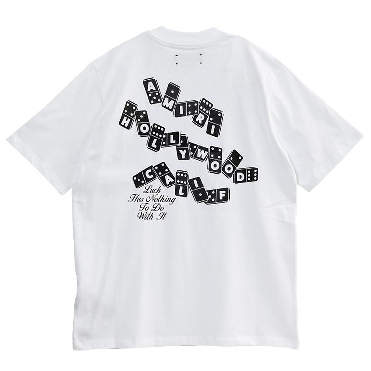 AMIRI（アミリ） Tシャツ DOMINO TEE AMTOJR1023-100 WHITE 2026プレ