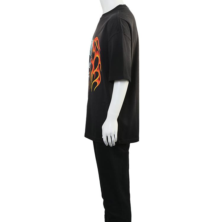 AMIRI（アミリ） Tシャツ SPLICED LOGO TEE AMTOJR1043-001 BLACK