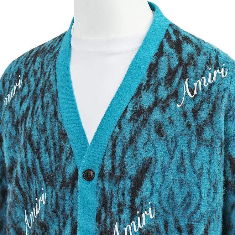AMIRI アミリ カーディガン PF23MKC001-524 AQUA : IMPORTBRAND AMIRI アミリ カーディガン PF23MKC001-524 AQUA : IMPORTBRAND