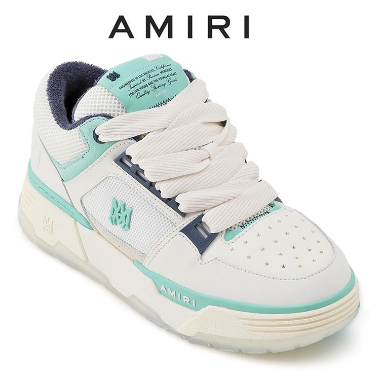 アミリ AMIRI MA1 ローカット スニーカー PF23MFS010-123 WHITE/BLUE 