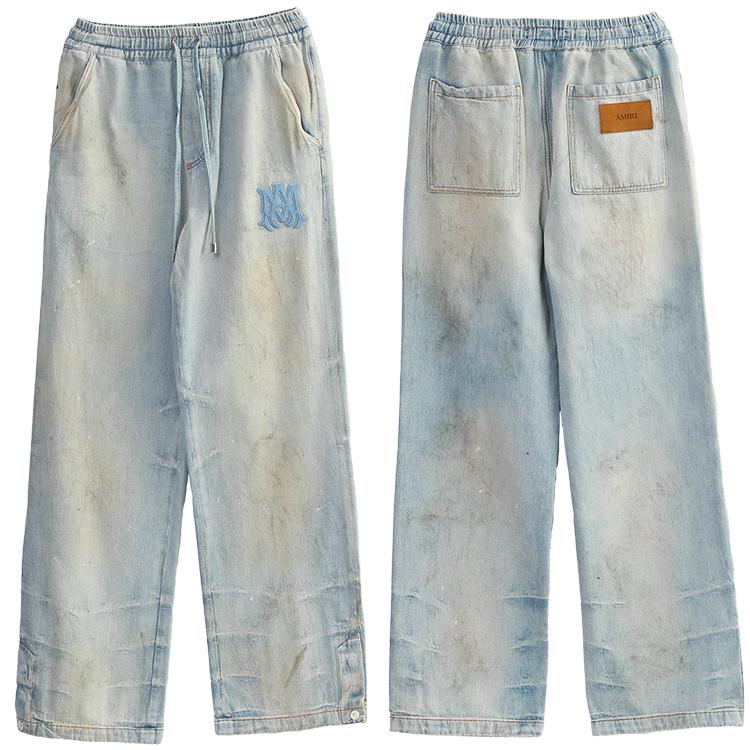 アミリ AMIRI リラックス バギー ジーンズ RELAXED BAGGY JEAN AMBMJE1012-543 PERFECT ANTIQUE INDIGOの画像
