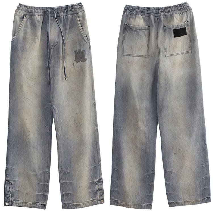 アミリ AMIRI リラックス バギー ジーンズ AMBMJE1012-563 PERFECT ANTIQUE BLACKの画像