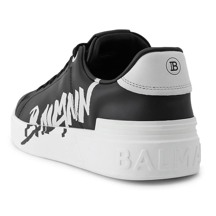 BALMAIN バルマン B-Court プリントレザースニーカー BALMAIN バルマン B-Court プリントレザースニーカー