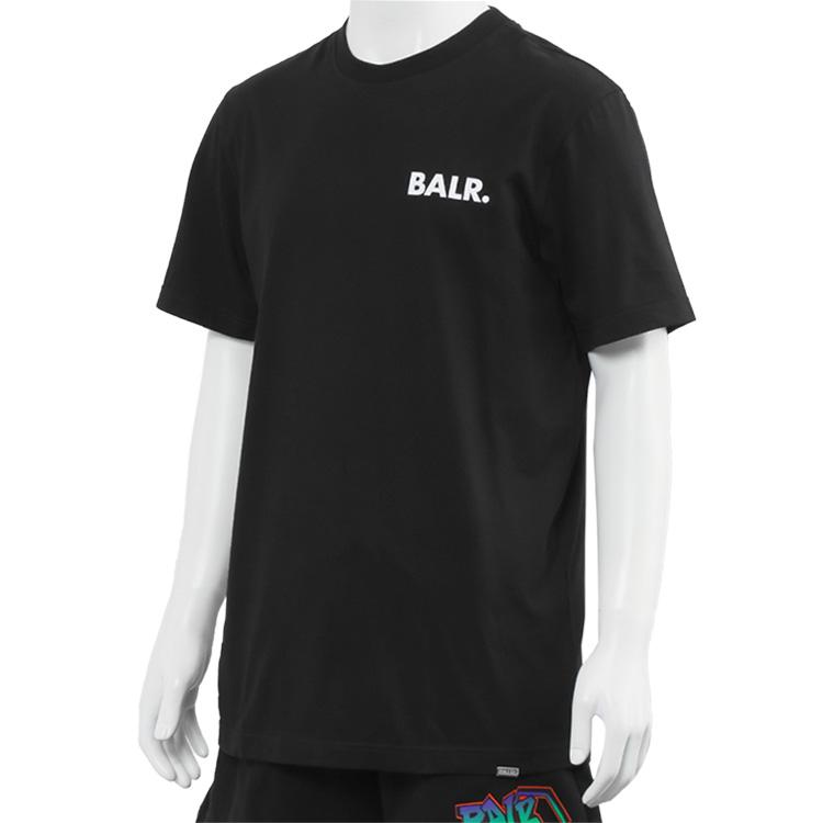 ボーラー BALR. TシャツOlaf Straight Graffiti T-Shirt B1112.1170-JET BLACK｜importbrand-jp｜06