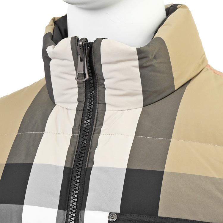 バーバリー BURBERRY リバーシブル ダウンベスト チェックナイロン × ブラック 8032997-A7028 ARCHIVE BEIGE IP CHK｜importbrand-jp｜13