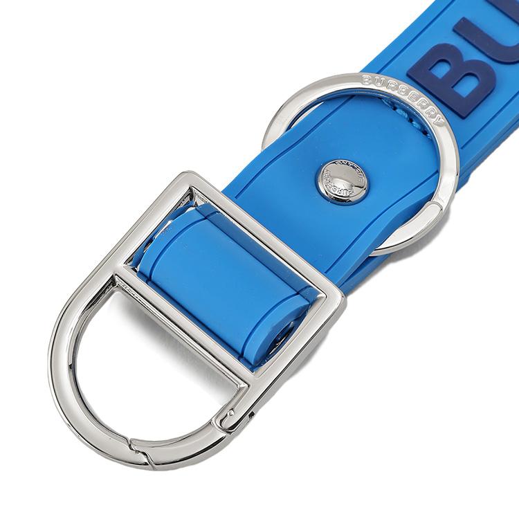 BURBERRY バーバリー ロゴディテール シリコン キーリング