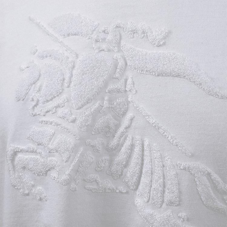BURBERRY バーバリー EKD コットンTシャツ 8072756-A1464 WHITE