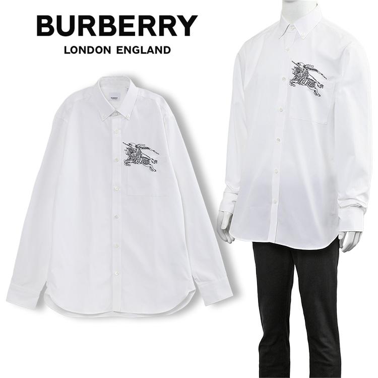 BURBERRY モノグラム EKD コットン スリムフィット シャツ 8070502 