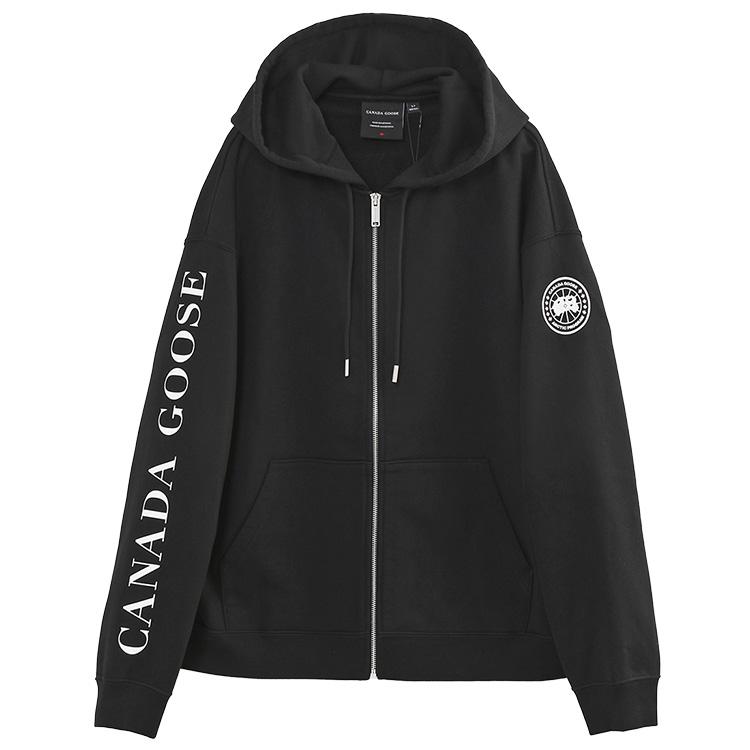 カナダグース CANADA GOOSE セットアップ ローヴ フルジップ ローヴ ジョガー 1540M1 1287M2 ブラック メンズ リラックスフィットの画像