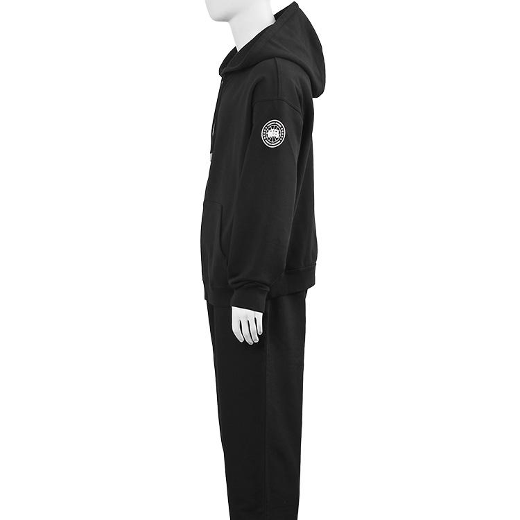 カナダグース CANADA GOOSE セットアップ ローヴ フルジップ ローヴ ジョガー 1540M1 1287M2 ブラック メンズ リラックスフィットの画像