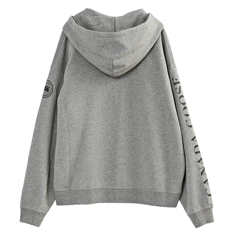 カナダグース CANADA GOOSE セットアップ ローヴ フルジップ ローヴ ジョガー 1540M1 1287M2 Stone Heather オーガニックコットン メンズの画像