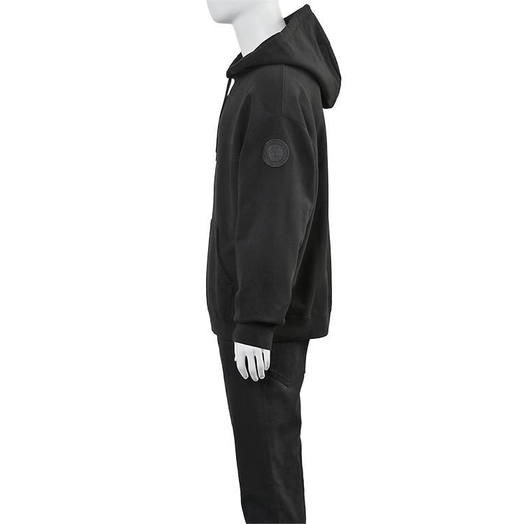 カナダグース CANADA GOOSE ローヴ フーディー パーカー 1549MT ROVE HOODY WITH TONAL DISC メンズ ブラック リラックスフィットの画像