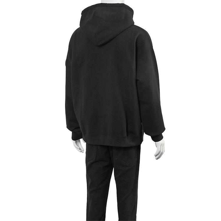 カナダグース CANADA GOOSE ローヴ フーディー パーカー 1549MT ROVE HOODY WITH TONAL DISC メンズ ブラック リラックスフィットの画像