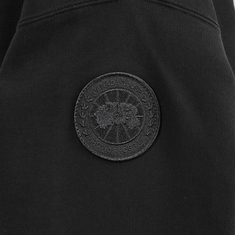 カナダグース CANADA GOOSE ローヴ フーディー パーカー 1549MT ROVE HOODY WITH TONAL DISC メンズ ブラック リラックスフィットの画像