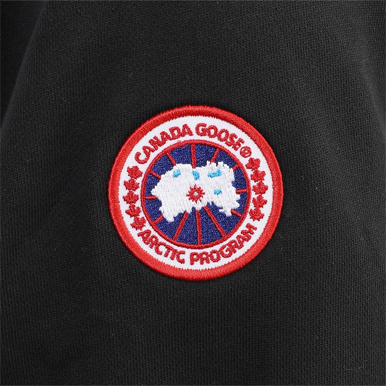 CANADA GOOSE セットアップ パーカー スウェット ハーフパンツ 7401M HURON FULL ZIP HOODY/7407M HURON SHORTS-61 BLACK｜importbrand-jp｜13