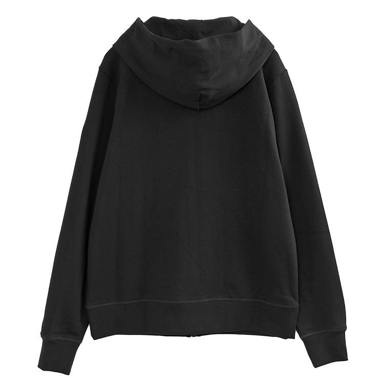 カナダグース メンズ セットアップ パーカー スウェット ハーフパンツ 7401M HURON FULL ZIP HOODY/7407M HURON SHORTS-61 BLACKの画像