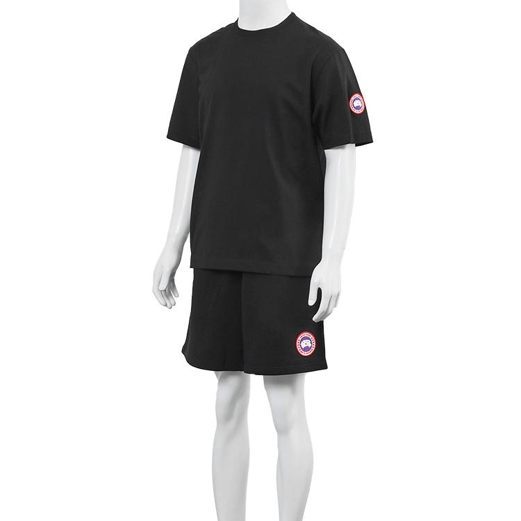 カナダグース CANADA GOOSE ノヴォ Tシャツ ローヴ ショーツ セットアップ 1328M / 1542M メンズ オーガニックコットン 9061 ブラックの画像